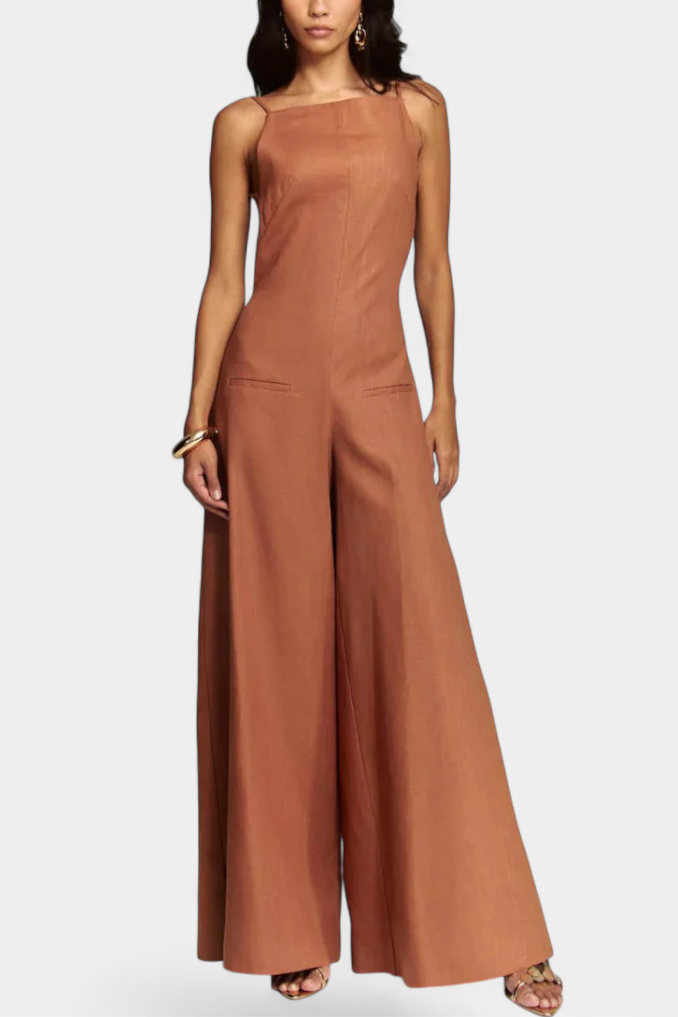 Belén Mono Halter de Pierna Ancha Radiante