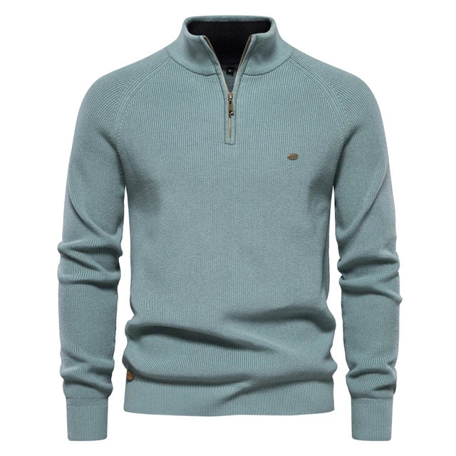 Van Elst Mode® | Suéter Tejido con Cremallera