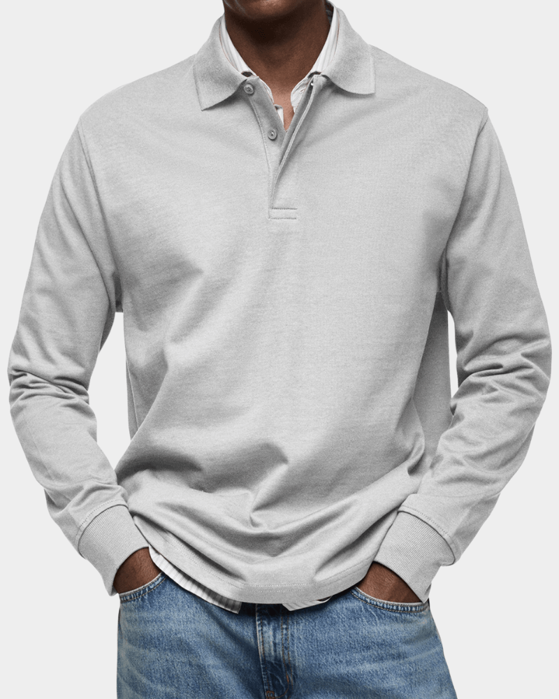 Van Elst Mode® | Polo Cómodo de Manga Larga