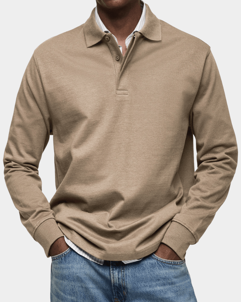Van Elst Mode® | Polo Cómodo de Manga Larga