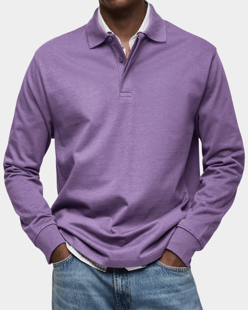 Van Elst Mode® | Polo Cómodo de Manga Larga