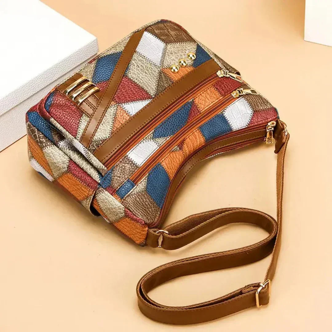 Allegra - Bolso con Bandolera Elegante de Cuero Hecho a Mano