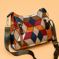 Renata - Bolso con Bandolera Elegante de Cuero Hecho a Mano