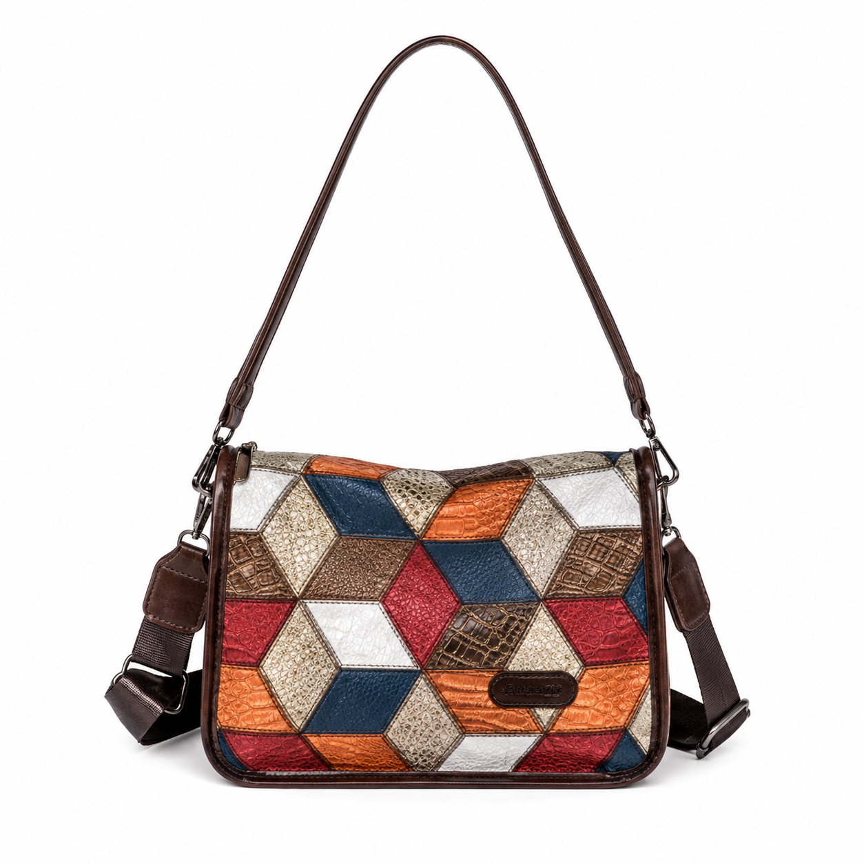 Aurora - Bolso con Bandolera Elegante de Cuero Hecho a Mano