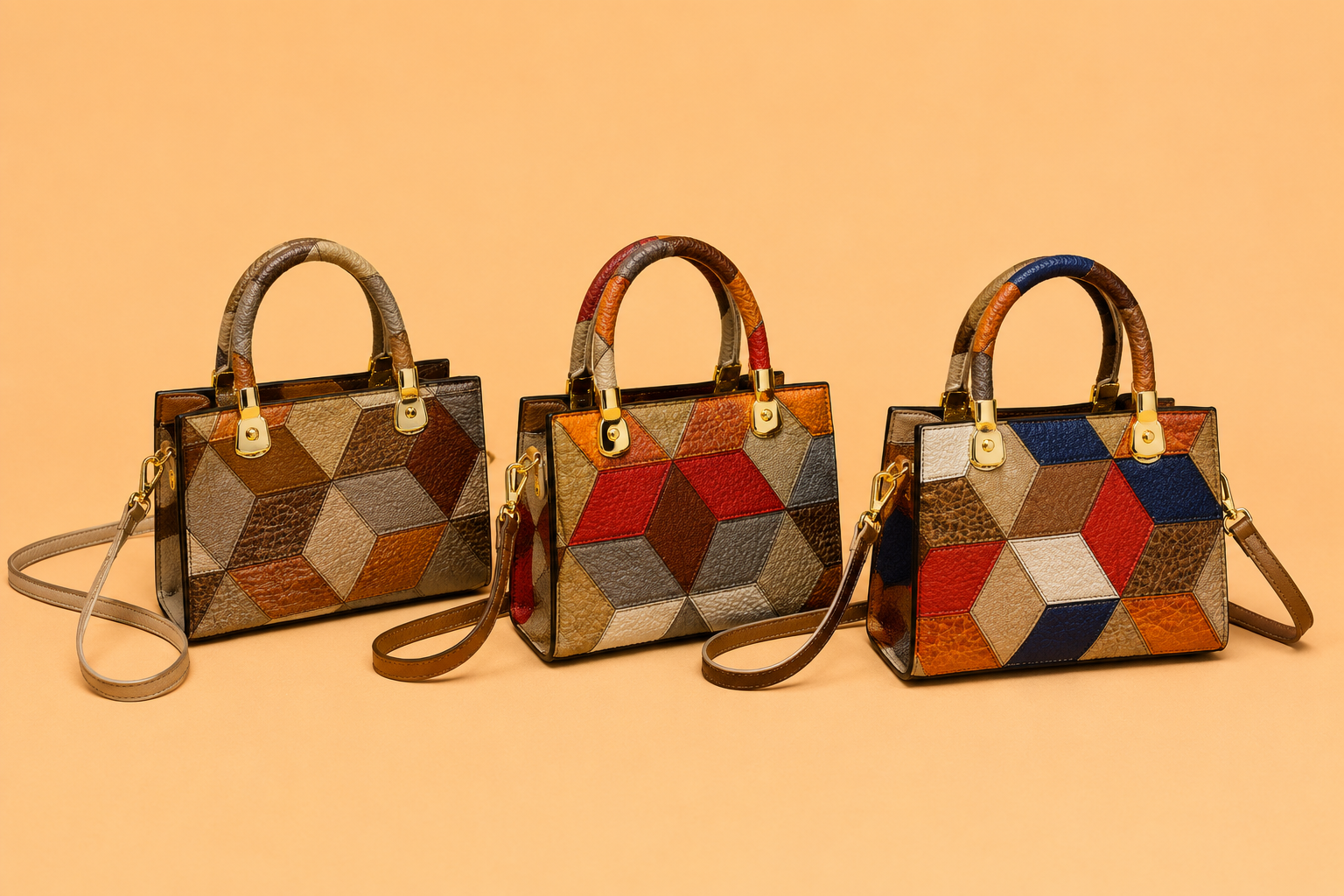 Aurelia - Bolso con Bandolera Elegante de Cuero Hecho a Mano