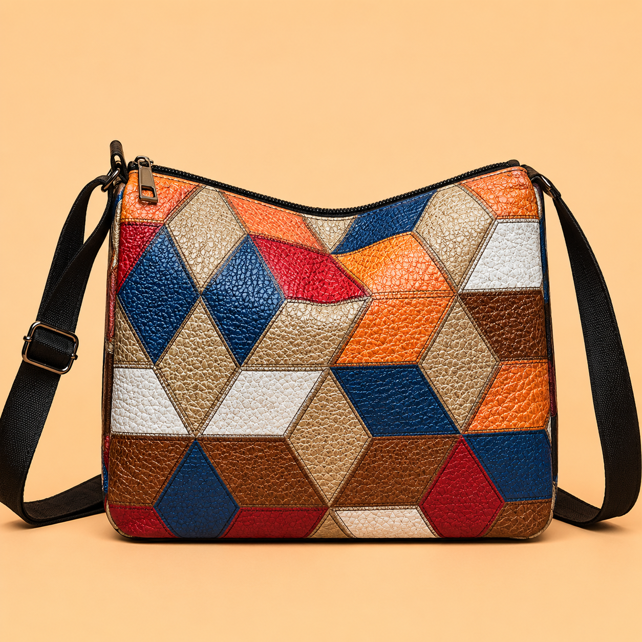 Elena - Bolso con Bandolera Elegante de Cuero Hecho a Mano