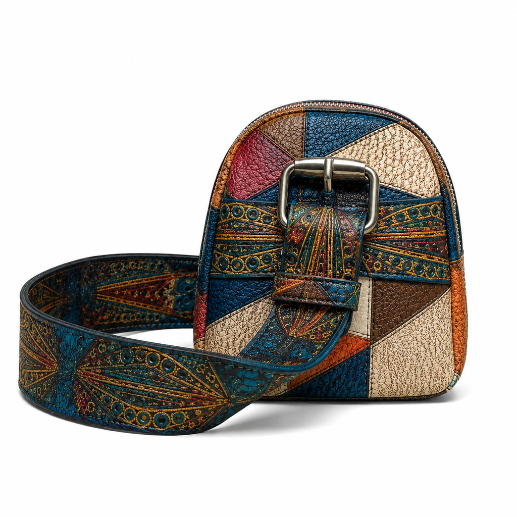 Josefina - Bolso con Bandolera Elegante de Cuero Hecho a Mano