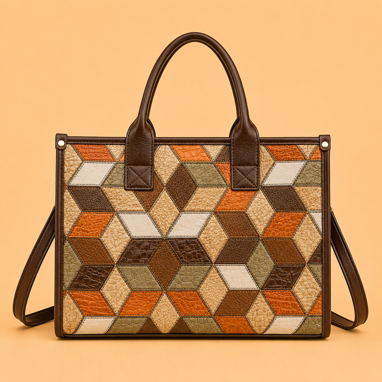 Olivia - Bolso con Bandolera Elegante de Cuero Hecho a Mano