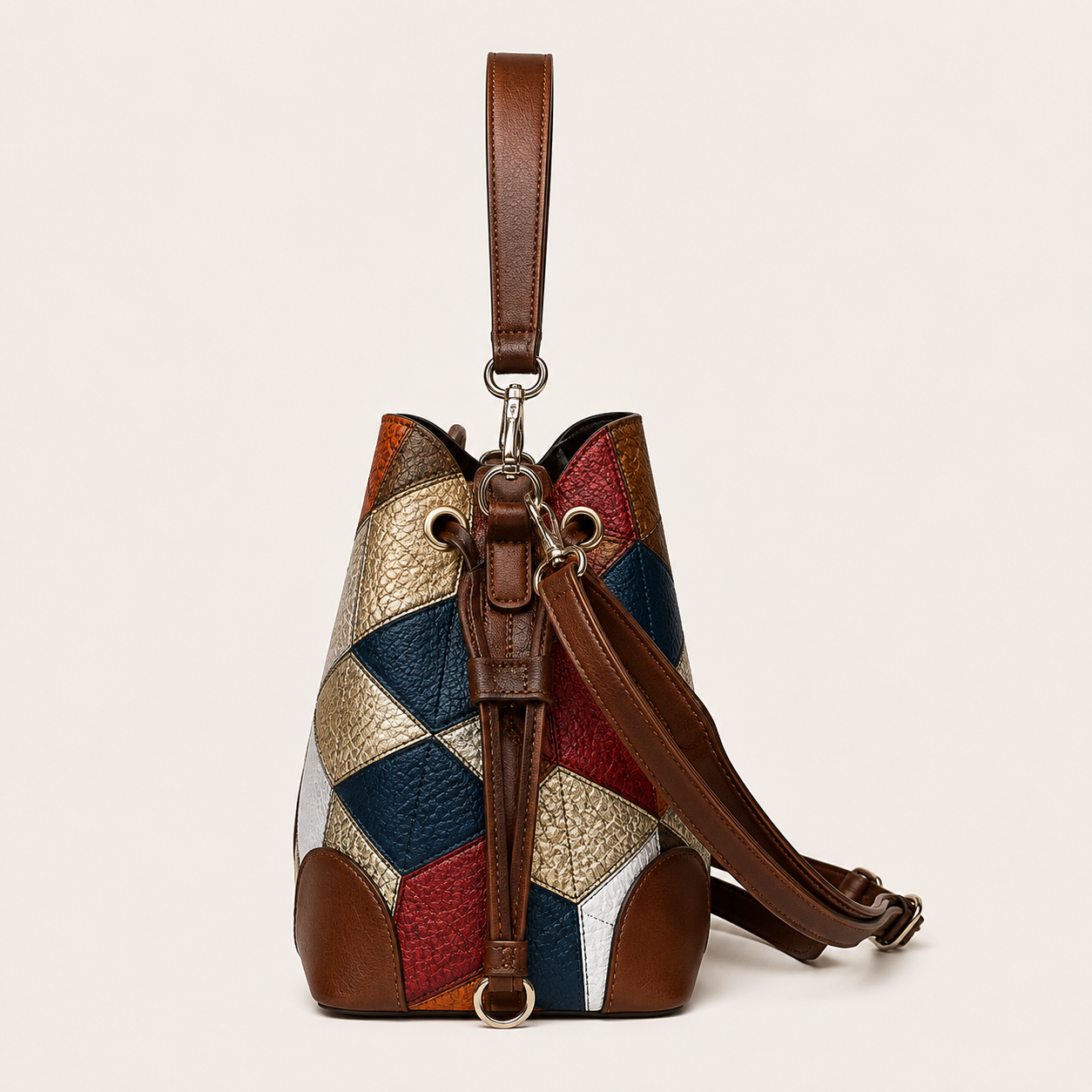 Manuela - Bolso con Bandolera Elegante de Cuero Hecho a Mano