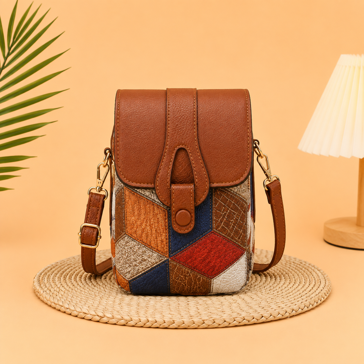 Alma - Bolso con Bandolera Elegante de Cuero Hecho a Mano