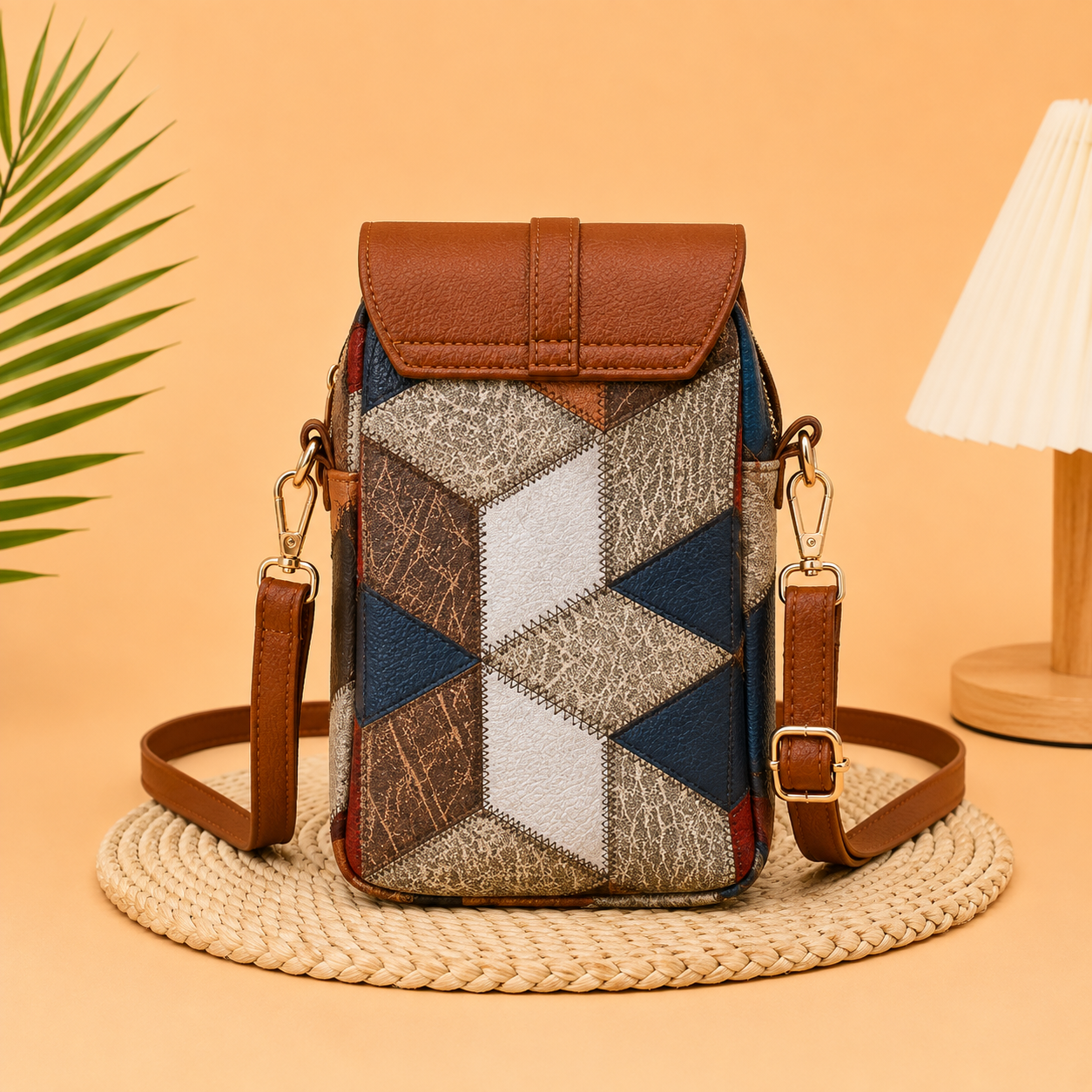Alma - Bolso con Bandolera Elegante de Cuero Hecho a Mano