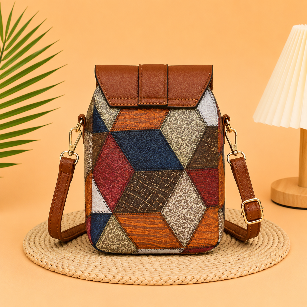 Alma - Bolso con Bandolera Elegante de Cuero Hecho a Mano