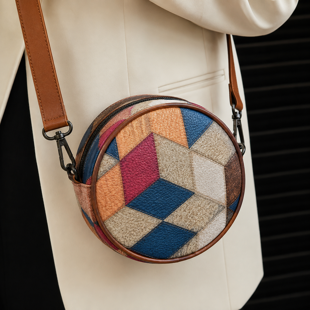 Vera - Bolso con Bandolera Elegante de Cuero Hecho a Mano