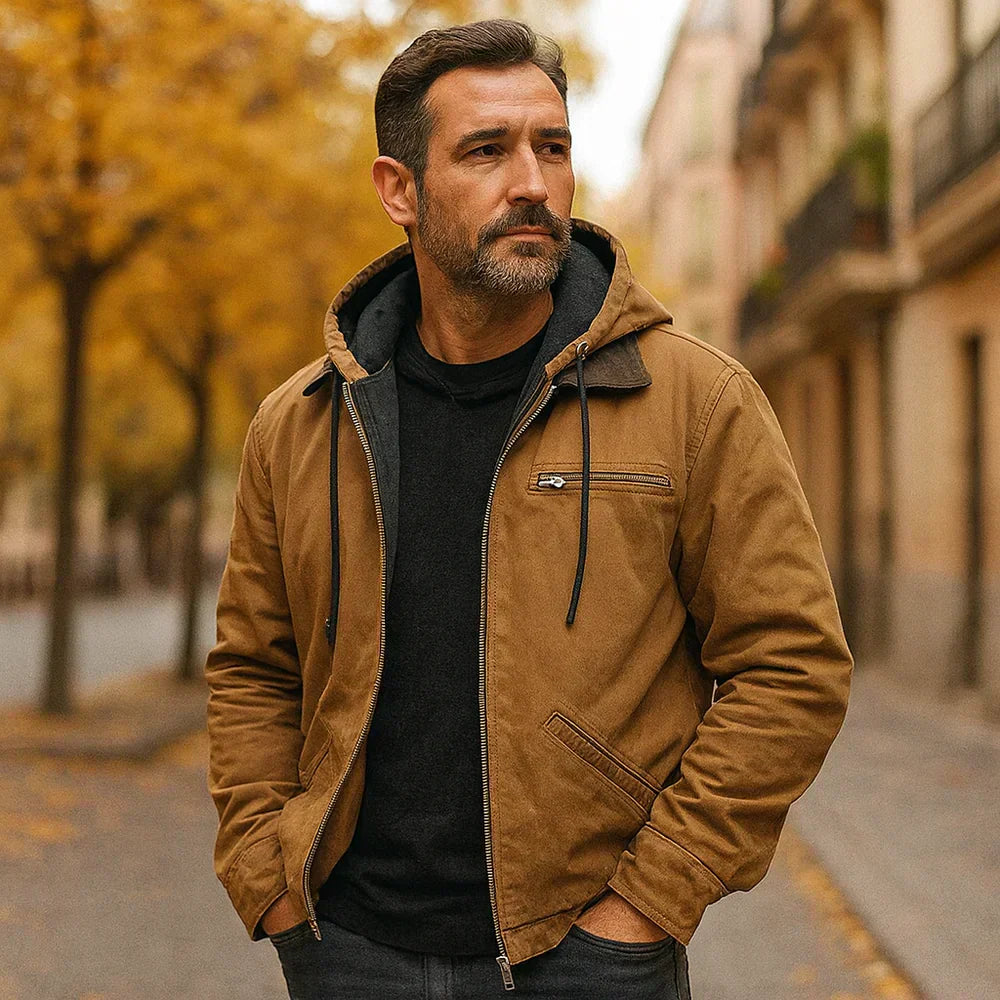 Walter - Chaqueta Premium con Forro de Felpa