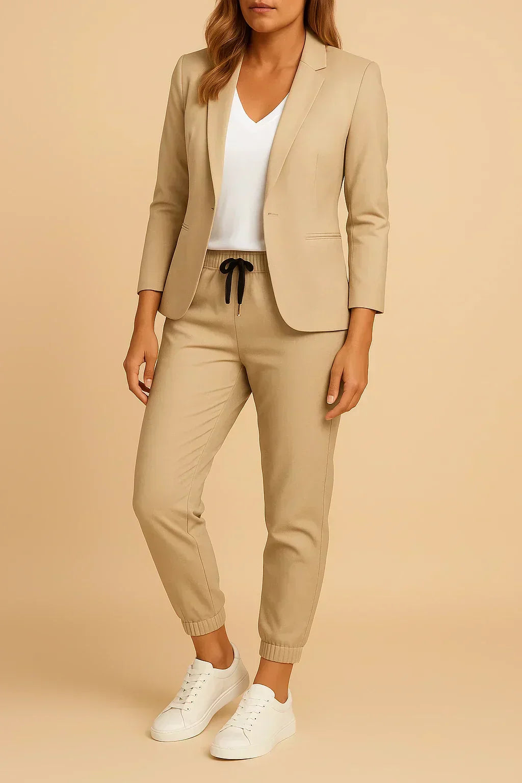 Bertha - Traje Elegante Chaqueta y Pantalón para Cada Día