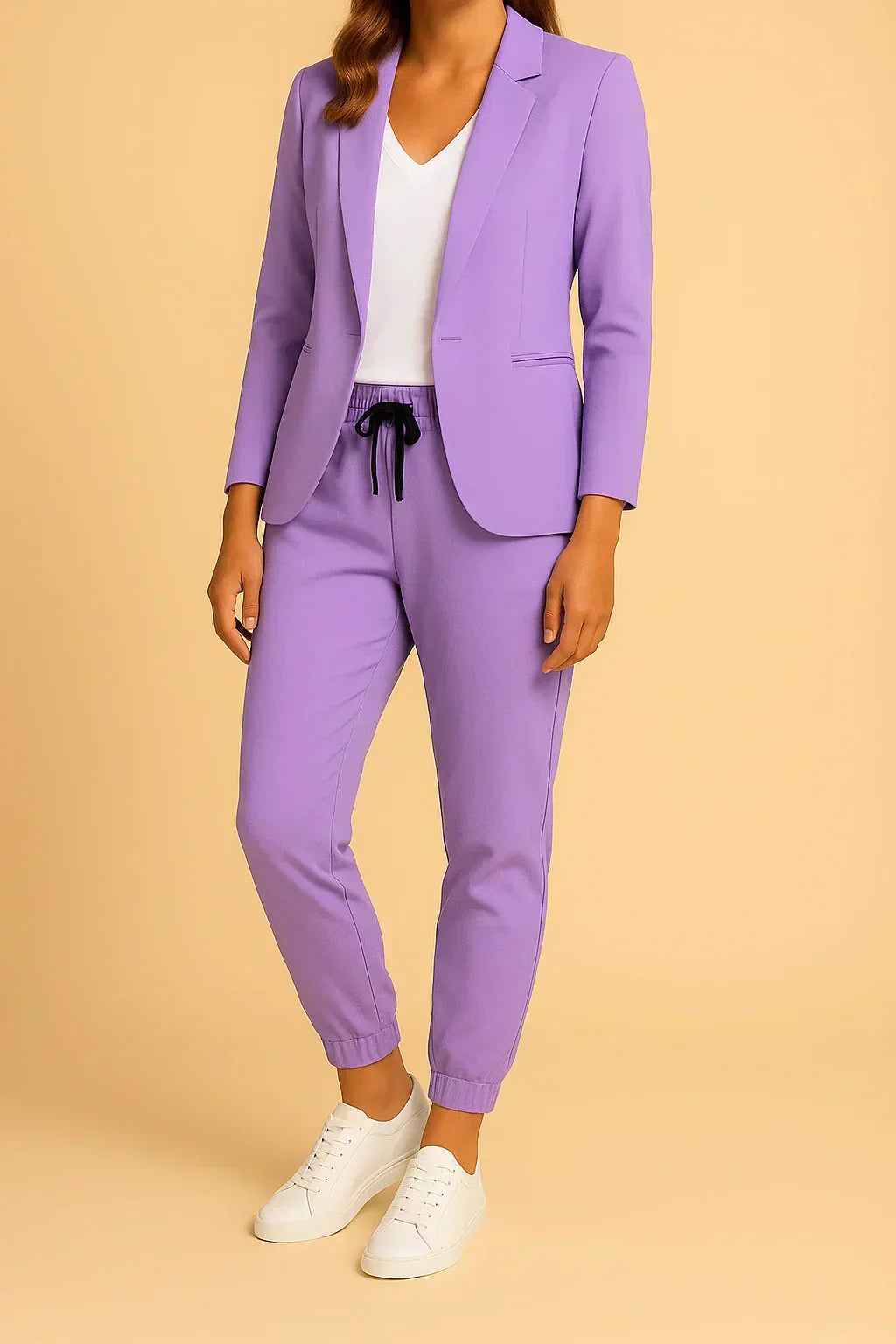 Bertha - Traje Elegante Chaqueta y Pantalón para Cada Día