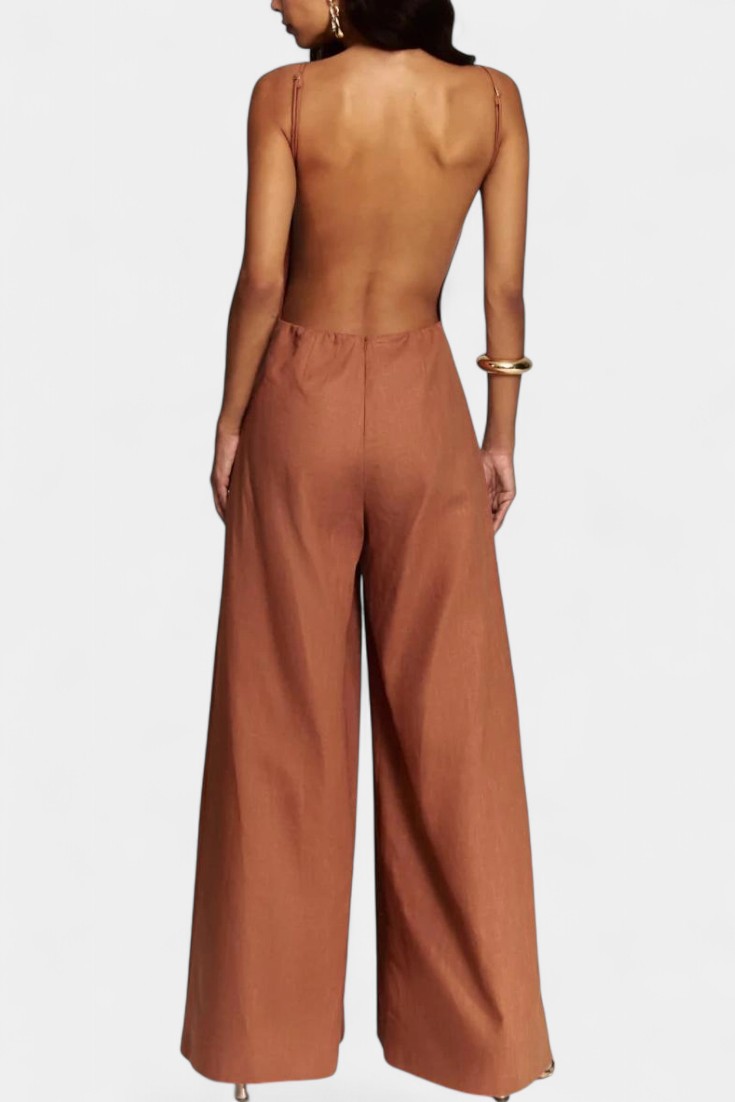 Belén Mono Halter de Pierna Ancha Radiante