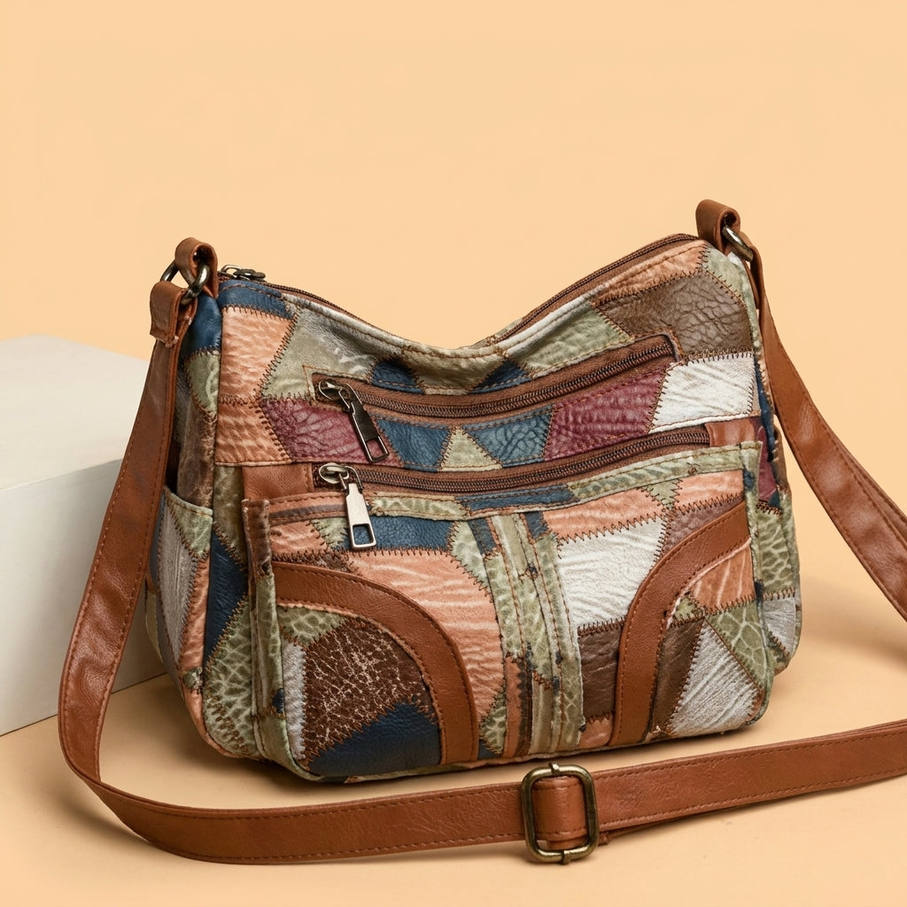 Oriana - Bolso con Bandolera Elegante de Cuero Hecho a Mano