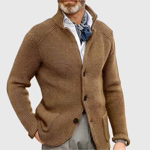 Renato - Cárdigan de Lana Elegante Masculino
