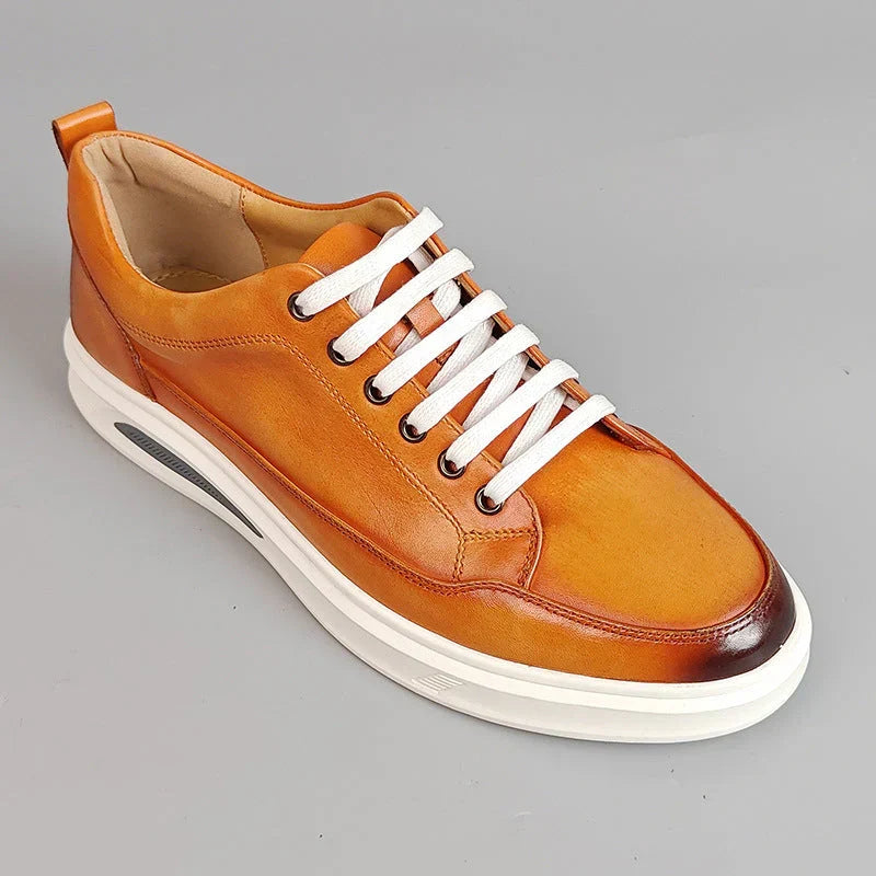 Arayik - Zapatillas Urbanas de Cuero para Hombre