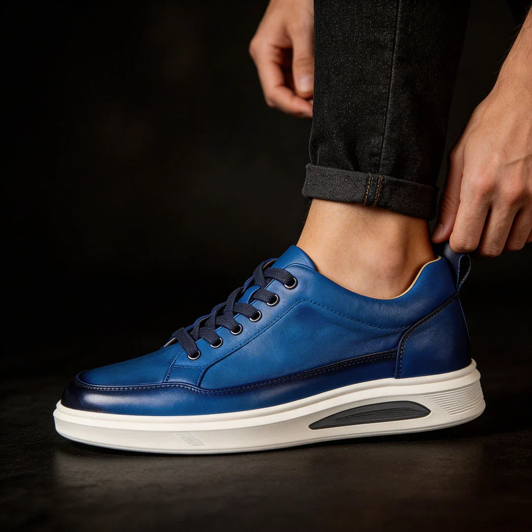 Arayik - Zapatillas Urbanas de Cuero para Hombre