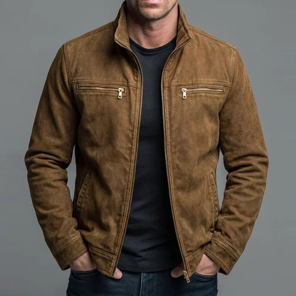 Cole - Chaqueta Atemporal de Alta Calidad con Cremallera