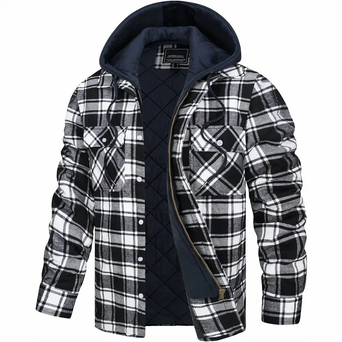 Lars - Chaqueta de Invierno Moderna con Capucha