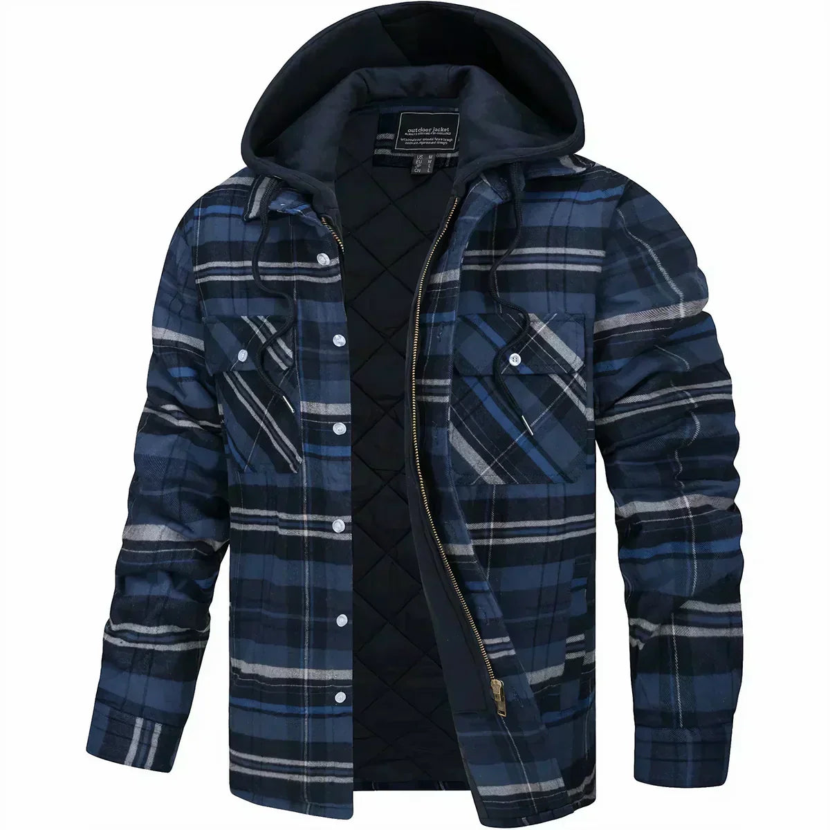 Lars - Chaqueta de Invierno Moderna con Capucha